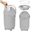 Cos pentru scutece Lionelo Purebin, Grey, 2 image