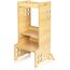 Scaun de masa 2in1 Lionelo Cass, Natural