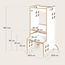 Scaun de masa 2in1 Lionelo Cass, White, 5 image