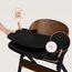 Стульчик для кормления 3в1 Lionelo Celia, Black Wood, изображение 3