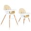 Scaun de masa MONI Gelato 2in1 Beige, 2 image