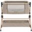 Patut co-sleeper + scaun de masa KIKKABOO Sleat Me Beige, 5 image