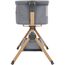 Patut co-sleeper + scaun de masa KIKKABOO Sleat Me Grey, 11 image