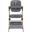 Patut co-sleeper + scaun de masa KIKKABOO Sleat Me Grey, 13 image