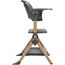 Patut co-sleeper + scaun de masa KIKKABOO Sleat Me Grey, 18 image
