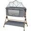 Patut co-sleeper + scaun de masa KIKKABOO Sleat Me Grey, 2 image