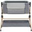 Patut co-sleeper + scaun de masa KIKKABOO Sleat Me Grey, 6 image