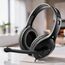 Наушники EDIFIER K800, с микрофоном, USB, черный