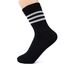 Спортивные носки CRISTA TRICOT, Размер 42-44, Высота 17 см, Черные