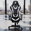 Игровое кресло 1STPLAYER FK3, Black/Gray