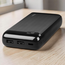 Powerbank ttec LCD Power Slim, 20000 mAh, Black