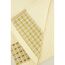 Prosop de bucătărie BUMBACEL Waffle, 33x55 cm, Crem-Auriu