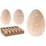 Сувенир настольный "Яйцо деревянное", 4х5 см, изображение 2