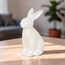 Statueta "Iepure cu relief", Portelan, 13 cm