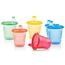 Set de căni cu cioc NUBY ID91121, De la 9 luni, 6 x 210 ml