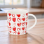 Cana "Inimioare", ceramica, 325 ml