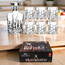 Set Etna: Sticla 810 ml si 6 pahare pentru whisky 330 ml
