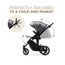 Коляска KINDERKRAFT Prime 2,  2-в-1, Серый, изображение 6