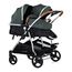 Carucior pentru gemeni CHIPOLINO Duo Smart, KBDS02504BA, 2 image