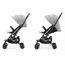 Carucior KINDERKRAFT Mini Dot, Gri, 4 image