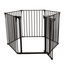 Poarta de siguranta-tarc 3-in-1 Dreambaby G2003BB „Royale Converta”, negru