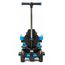 Masina pentru copii cu maner BABY MIX 55002 Speed albastru, 4 image