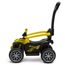 Masina cu maner BABY MIX 56316 Mega Prime EVA galben, 4 image