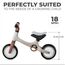 Bicicleta fara pedale KINDERKRAFT TOVE bej, 6 image