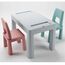 Столик и 2 стульчика TEGA BABY TI-011-174 "Teggi Multifun", серый/розовый/бирюзовый, изображение 3
