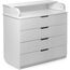 Comod-masa de infasat PERNAMEA HappyBaby Standart 800 MDF, Alb