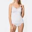 Top dame GOLDEN LADY cu dantela, Bianco 5-XL, 2 image