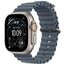Ceasuri inteligente APPLE Watch Ultra 3, GPS + Cellular, 49mm, Titanium Anchor Blue Ocean Band, Model A3281