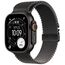 Ceas inteligent Apple Watch Ultra 3, GPS + Cellular, 49mm, Black, Titanium Milanese Loop, M, Model A3281