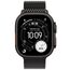 Ceas inteligent Apple Watch Ultra 3, GPS + Cellular, 49mm, Black, Titanium Milanese Loop, M, Model A3281, 2 image