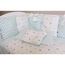 Set pentru patut PERNAMEA PERNE, 8 piese, Turcoaz, 3 image