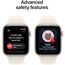 Умные часы Apple Watch SE 3, GPS, 40mm, Starlight Aluminium Case Starlight Sport Band, S/M, изображение 5