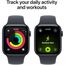 Умные часы Apple Watch SE 3, GPS, 44mm, Midnight Aluminium Case Midnight Sport Band, M/L, изображение 6