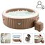 SPA gonflabil INTEX “Sahara Tan Round Bubble Spa”, 236x71cm, 1339 l