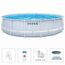 Piscina INTEX Chevron, Prism frame, Premium pool, 488 x 122 cm