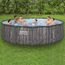 Piscina BESTWAY STEEL PRO MAX Round 427x107 cm, 13030L, cadru metalic
