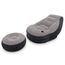Fotoliu gonflabil cu puf INTEX VELUR ULTRA LOUNGE, 102x137x79 cm/64x28 cm