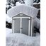 Casuta de gradina Manor, 185X152X226 cm, gri, 4 image