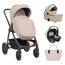 Carucior 3in1 Kikkaboo Modena, Beige, 8 image