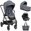 Carucior 3in1 Kikkaboo Mia, Grey