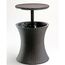 Стол-трансформер Keter Cool Bar Rattan, 49.5X49.5X57- 82.5 см, антрацит, изображение 4