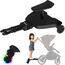 Adaptor carucior al doilea copil Lionelo Buggy Board, Black Onyx