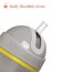 Cana cu pai Caretero Chicco 266 ml, 14 luni+, Grey, 2 image