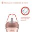 Чашка с трубочкой Caretero Chicco антипроливайка, 12 месяцев+, Peach, изображение 6