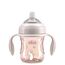 Cana de tranzitie Caretero Chicco Pink (4+ luni), 200 ml