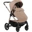 Carucior 2in1 DadaPrams Flux, + Adaptoare, Beige, 6 image